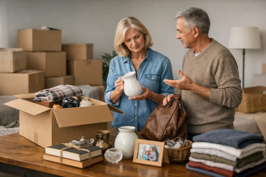 How to Downsize Household Contents Without Rush