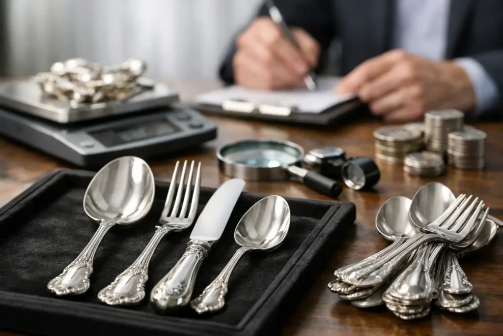How to Sell Silver Flatware Without Guesswork